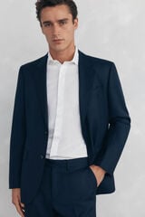 Pedro del Hierro Plain non iron + stain resistant slim fit dress shirt White