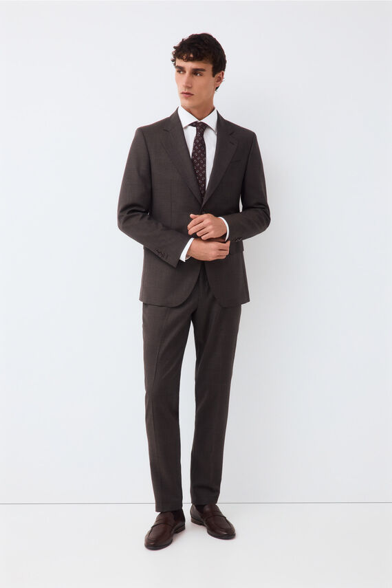Pantalón traje coordinado tailored línea alta serreta