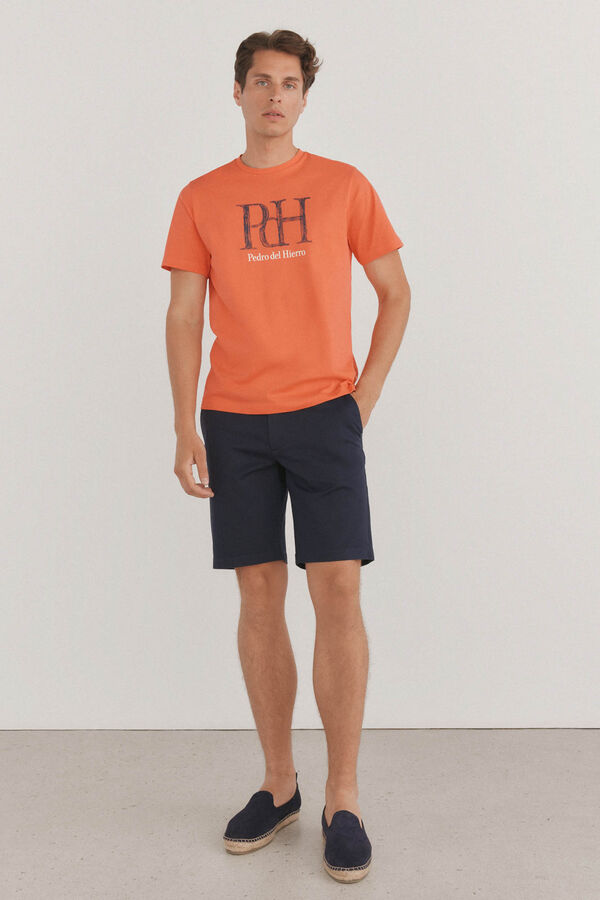 Pedro del Hierro Logo T-shirt Red