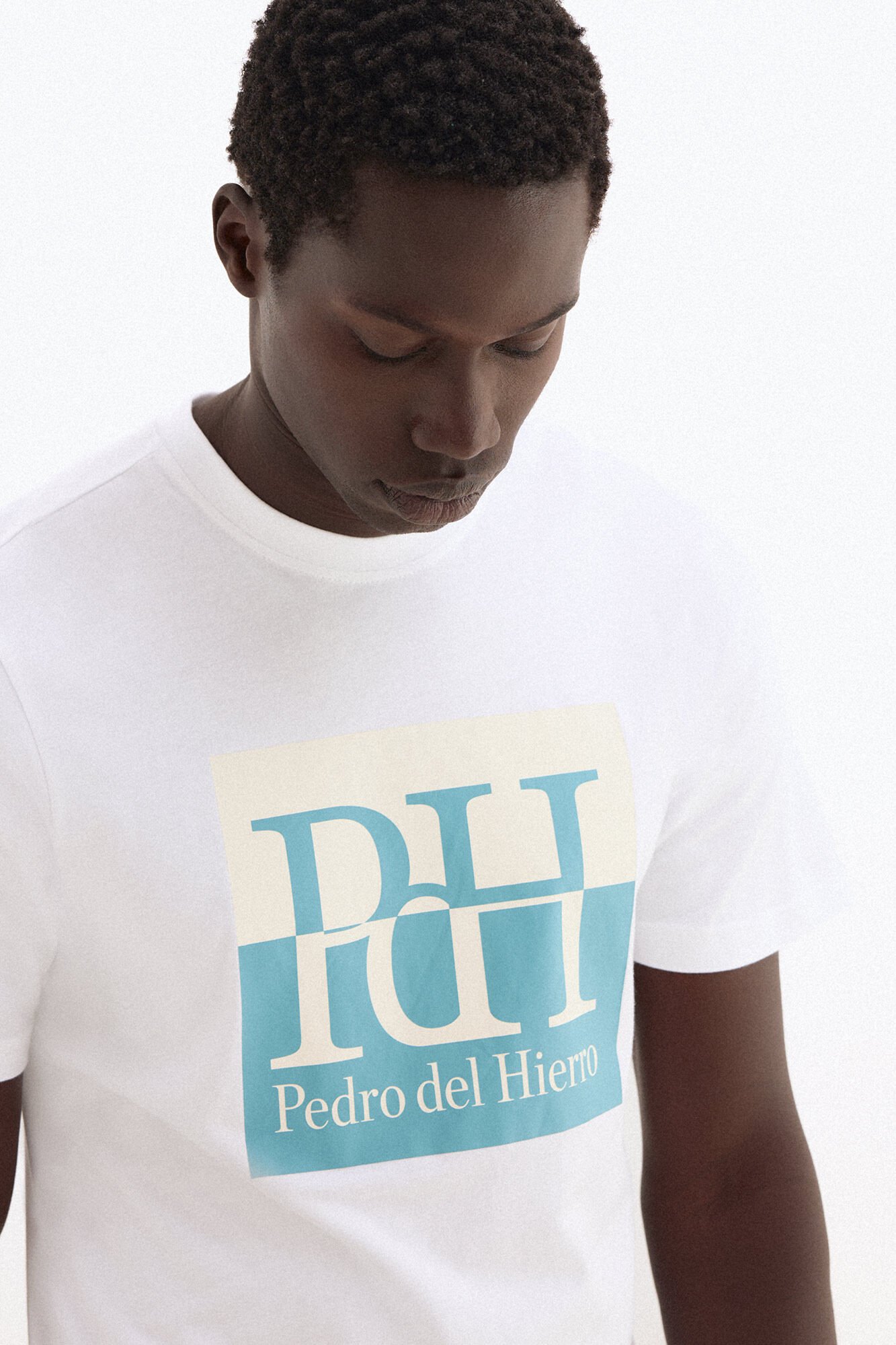 Pedro del Hierro Large logo T-shirt