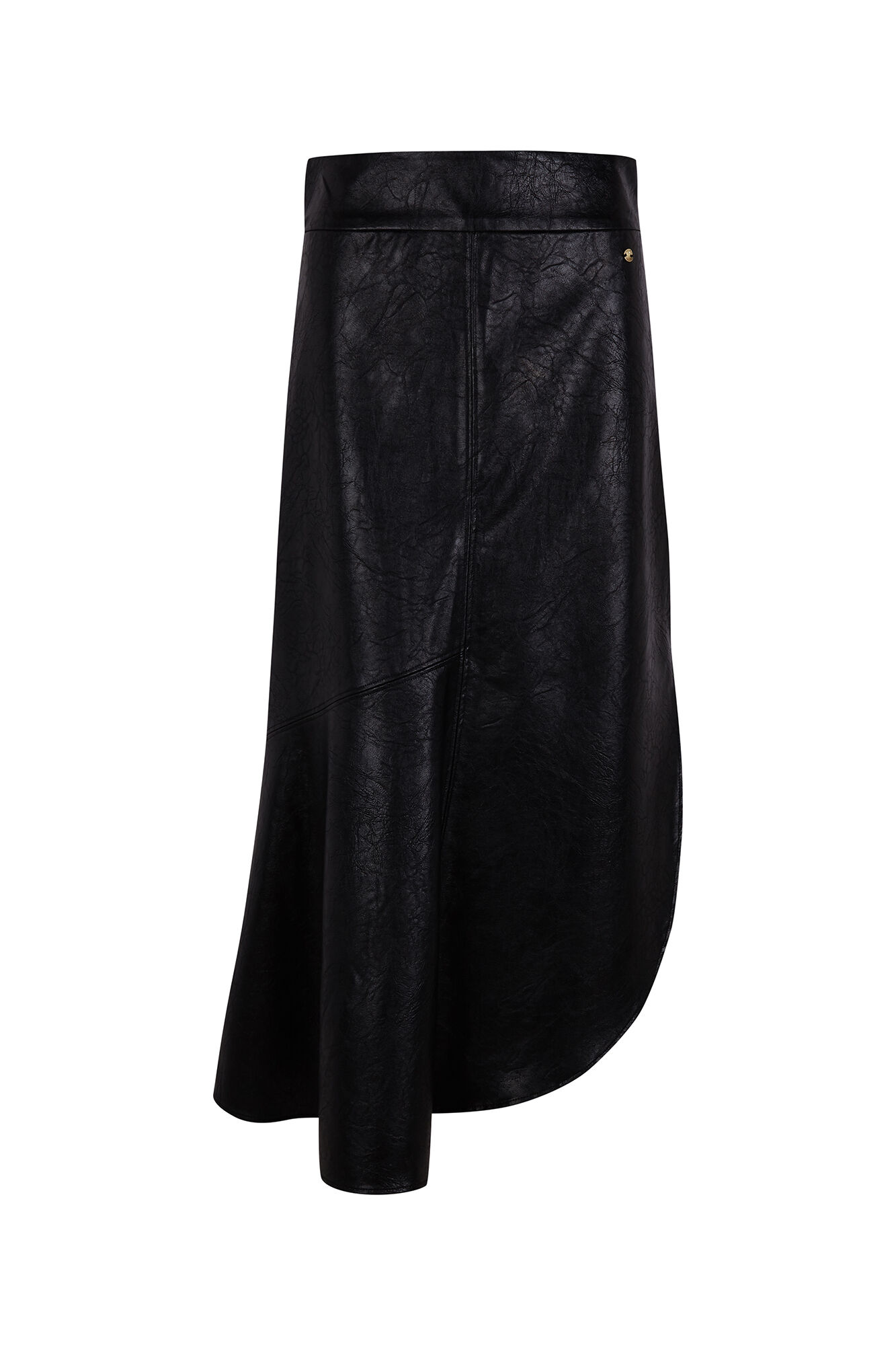 Pedro del Hierro Faux leather asymmetric skirt