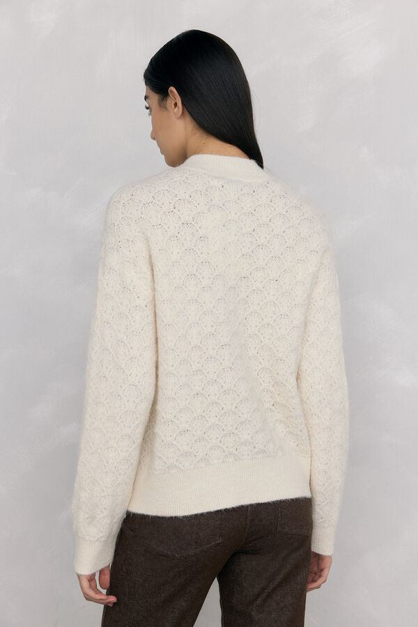 Pedro del Hierro Fantasy oversized sweater Ecru