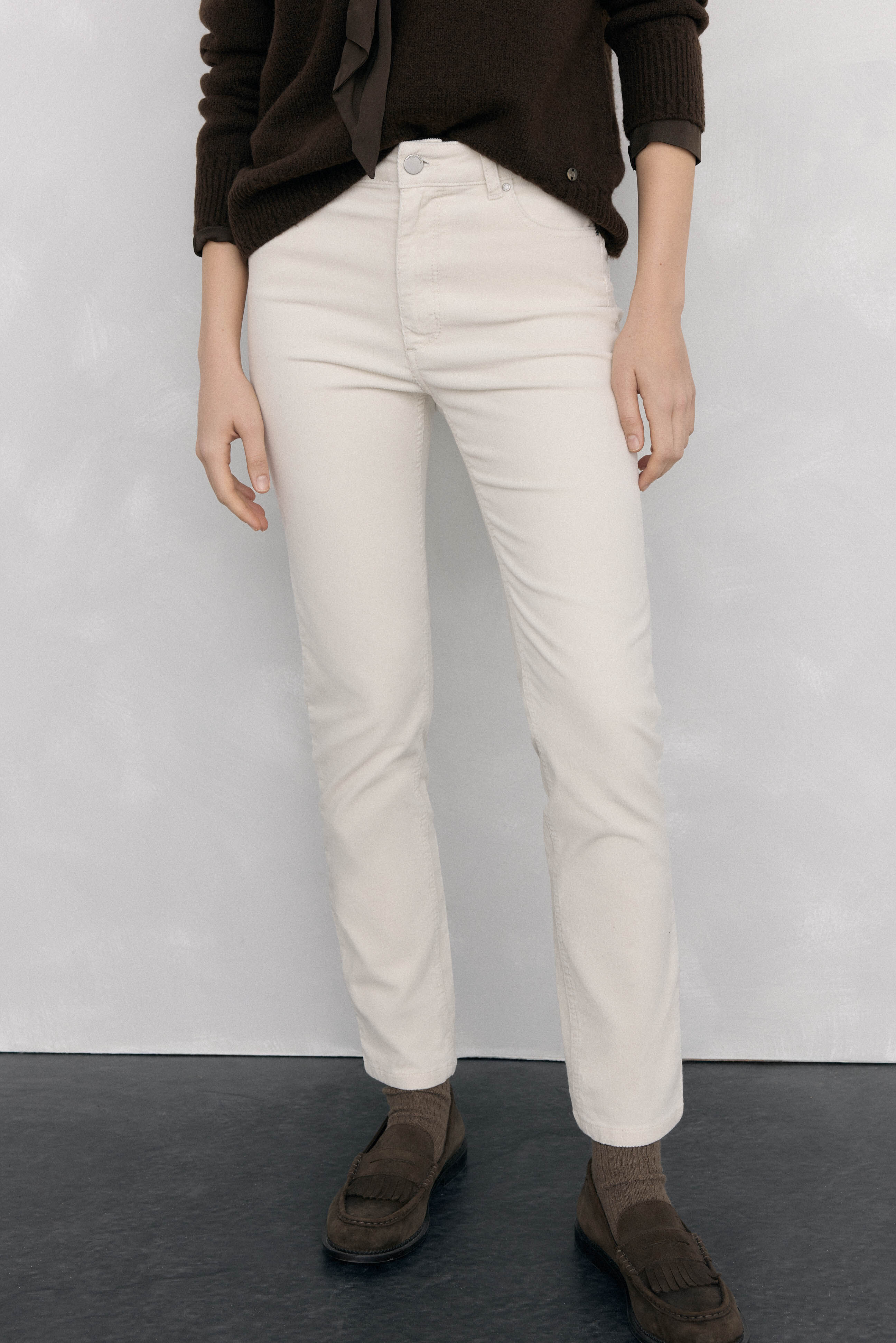 Pedro del Hierro corduroy push-up pants
