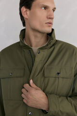 Pedro del Hierro Technical 4-pocket jacket Green