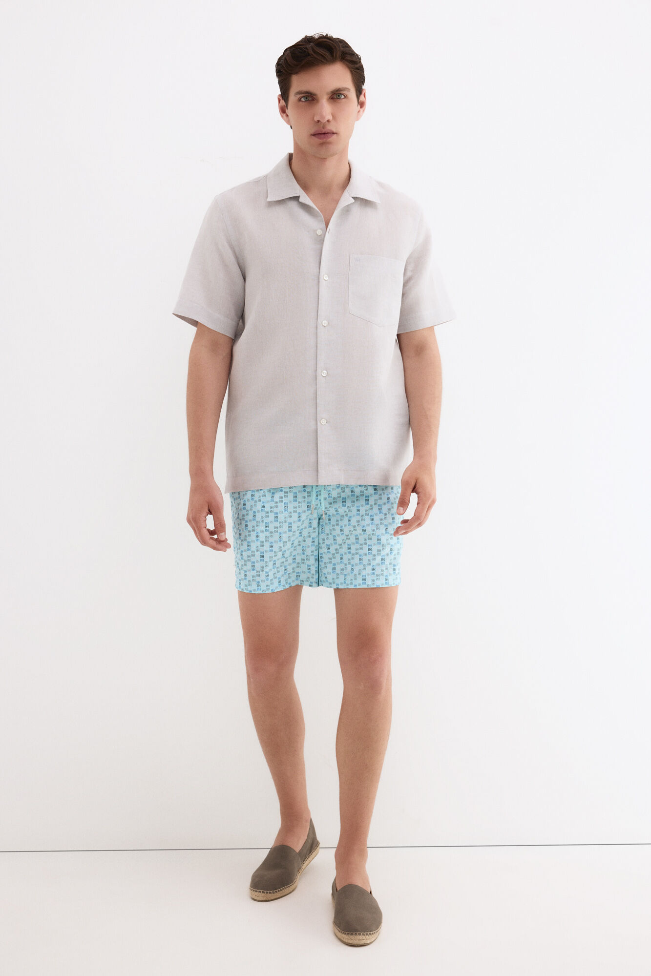 Pedro del Hierro Printed logo micro swimwear