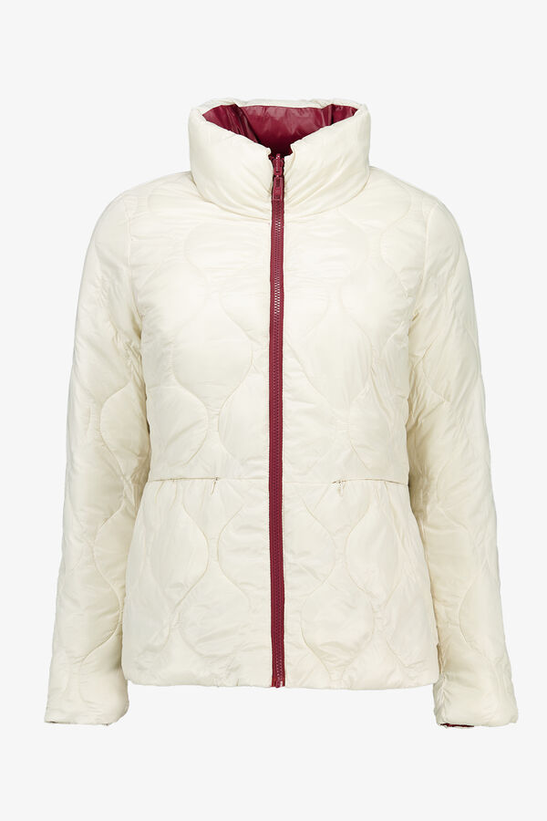 Pedro del Hierro Ultralight short reversible jacket Burgundy