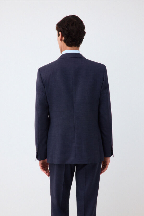 Pedro del Hierro Blazer de fato coordenado tailored estrutura azul Azul