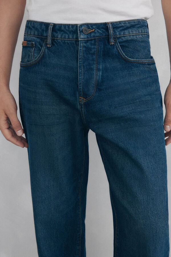 Pedro del Hierro Straight-fit jeans Blue