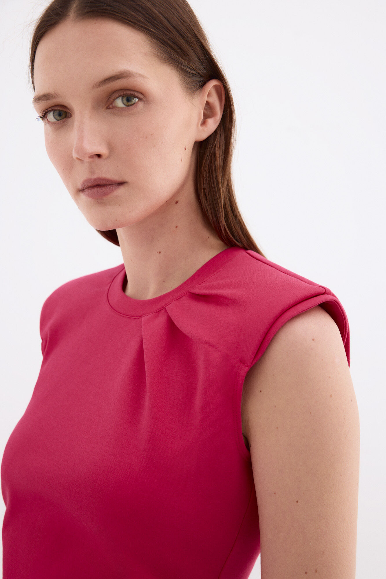 Pedro del Hierro T-shirt de manga curta com detalhe no ombro