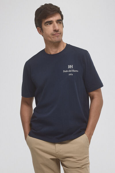 Pedro del Hierro Anniversary T-shirt Blue