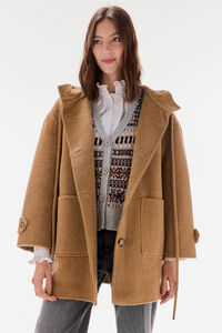 TFP by Tamara Falcó Double-sided coat with hood