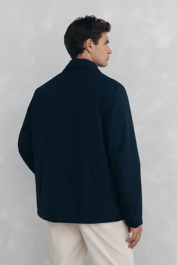 Pedro del Hierro 4-pocket jacket with views Blue