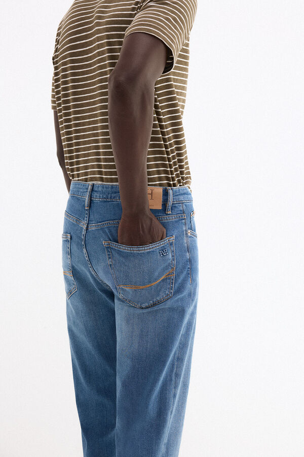 Pedro del Hierro Pantal&oacute;n vaquero ligero regular fit Azul