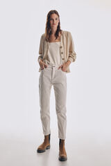 Pedro del Hierro Mom fit jeans Beige