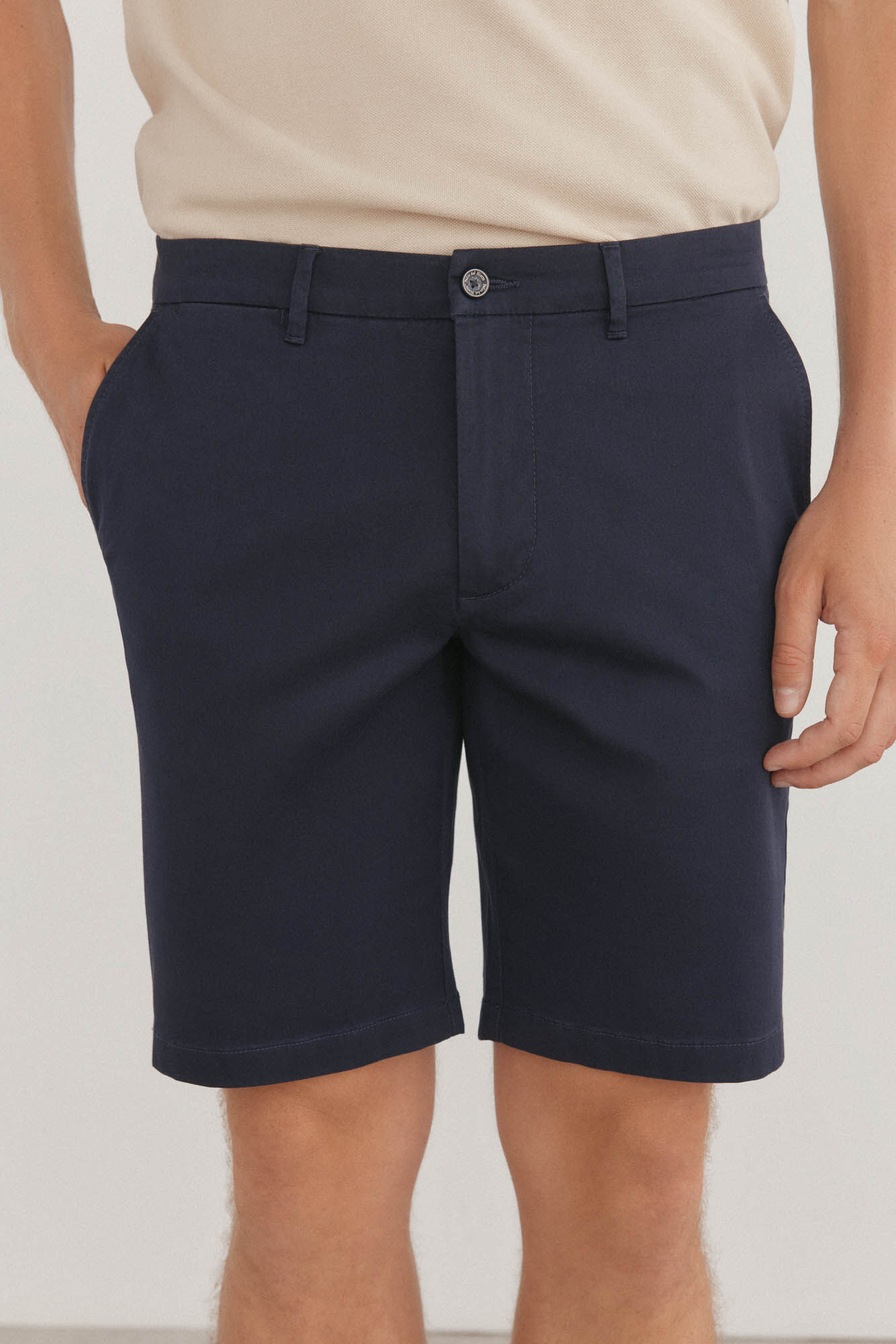 Pedro del Hierro Bermuda chino premium flex