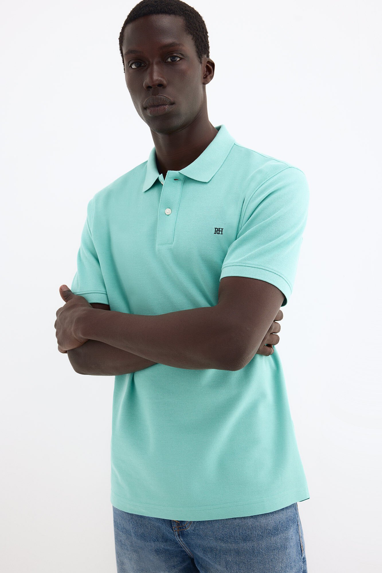 Pedro del Hierro Basic piqu&eacute; polo shirt