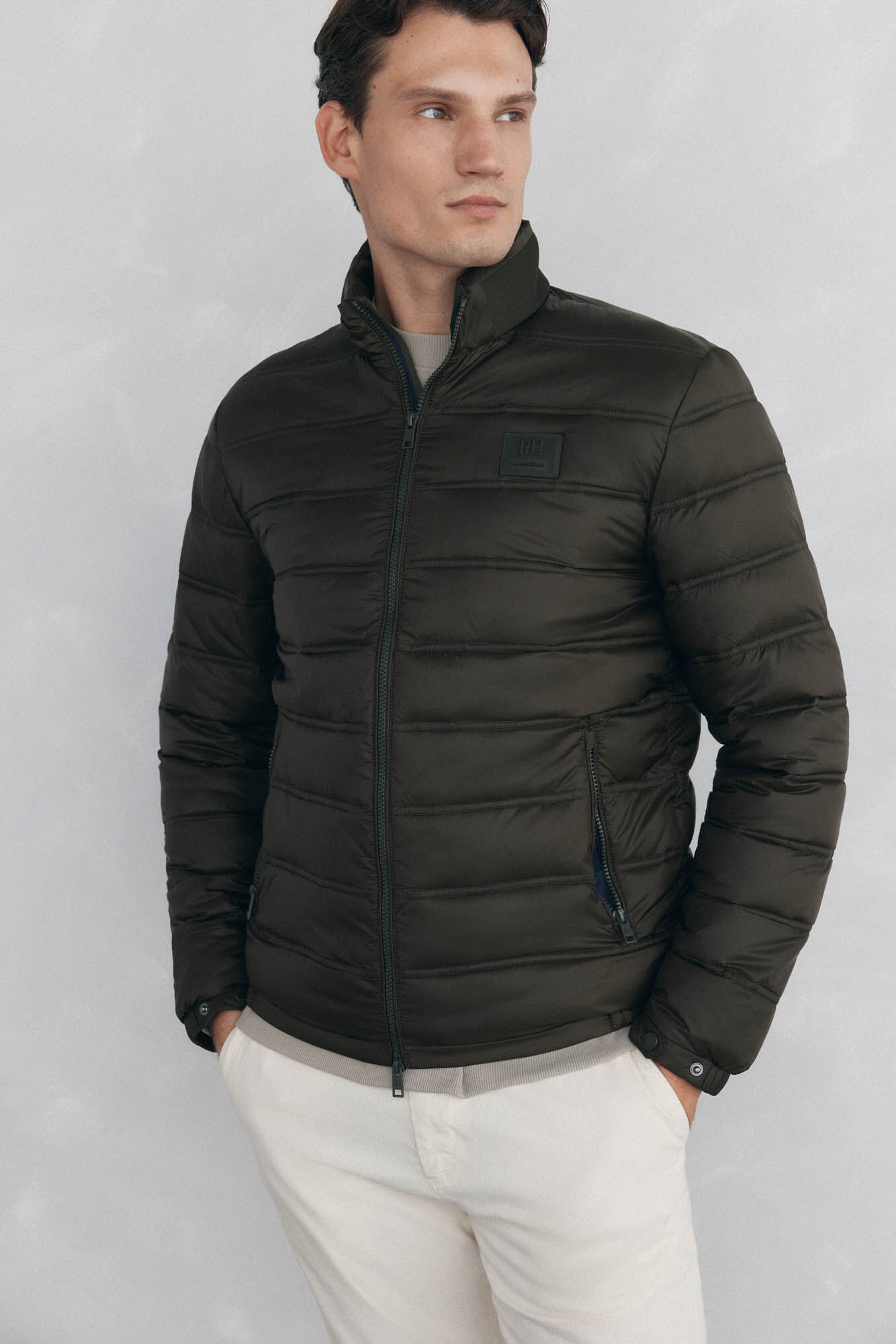 Pedro del Hierro Ultra-light quilted jacket