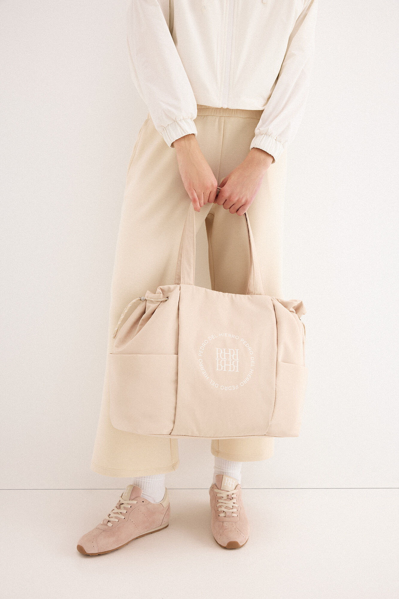 Pedro del Hierro Large canvas handbag