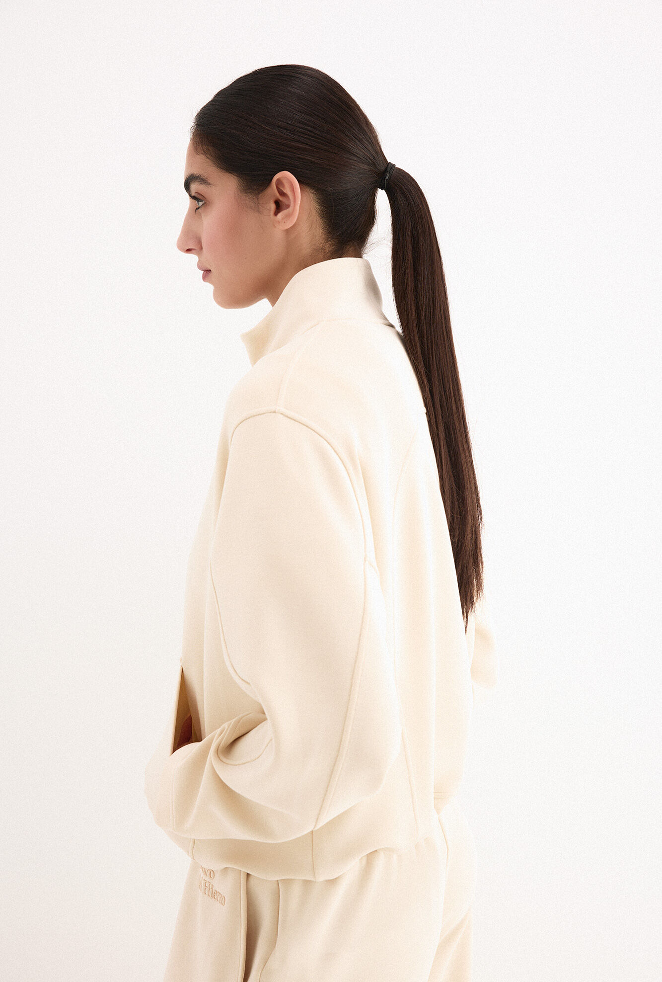 Pedro del Hierro Soft touch neck sweatshirt