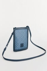 Pedro del Hierro Bolsa para celular com alça ajustável Azul