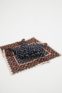 Pedro del Hierro Logo print scarf