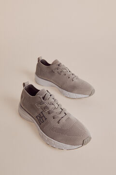 Pedro del Hierro Ultralight recycled textile sneaker Grey