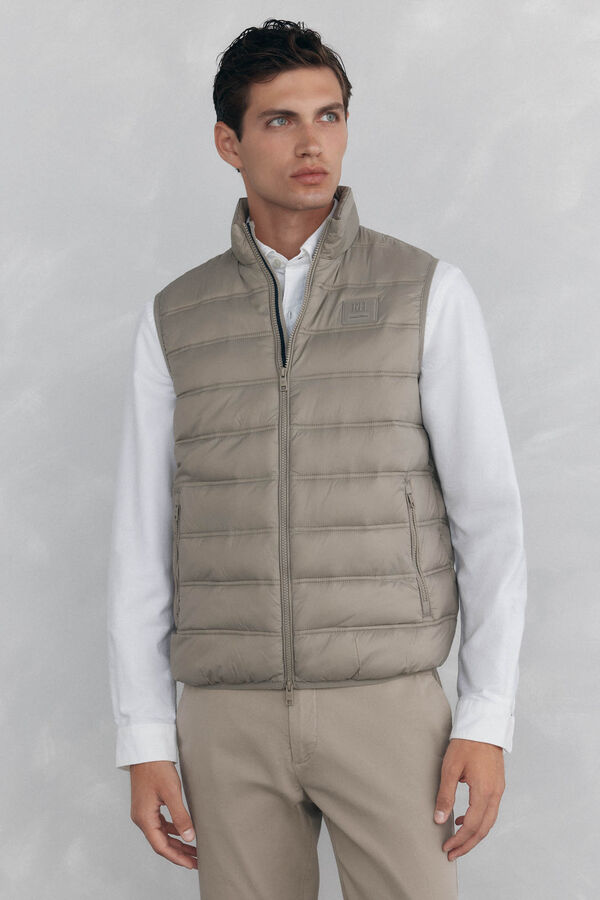 Pedro del Hierro Colete ultraleve  Beige