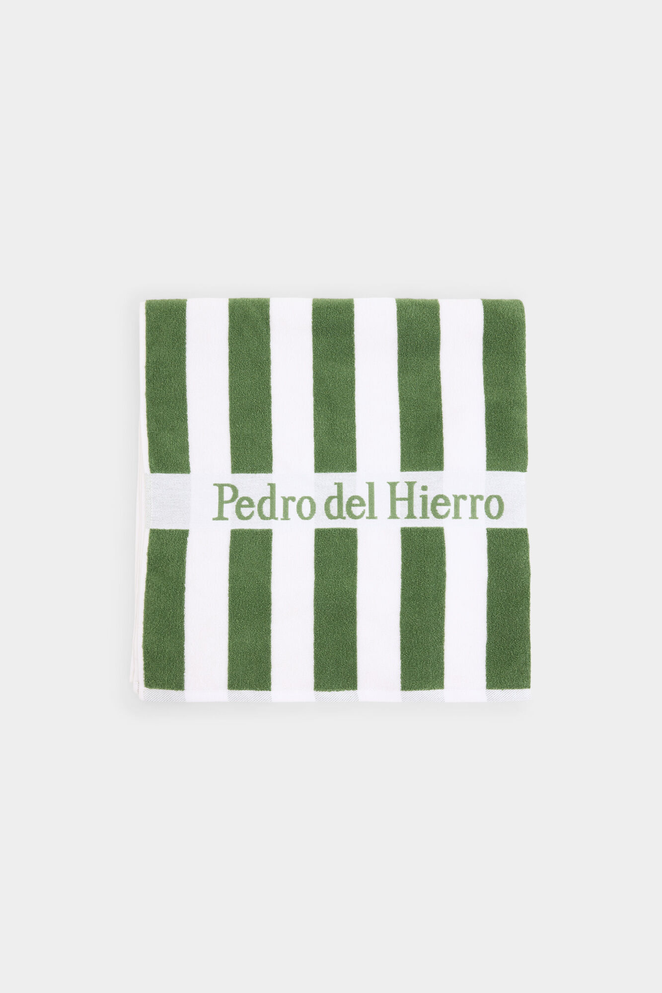 Pedro del Hierro Striped beach towel