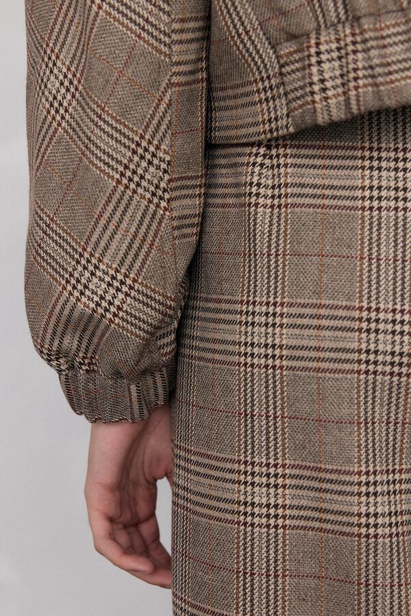 Pedro del Hierro Harris box bomber Brown