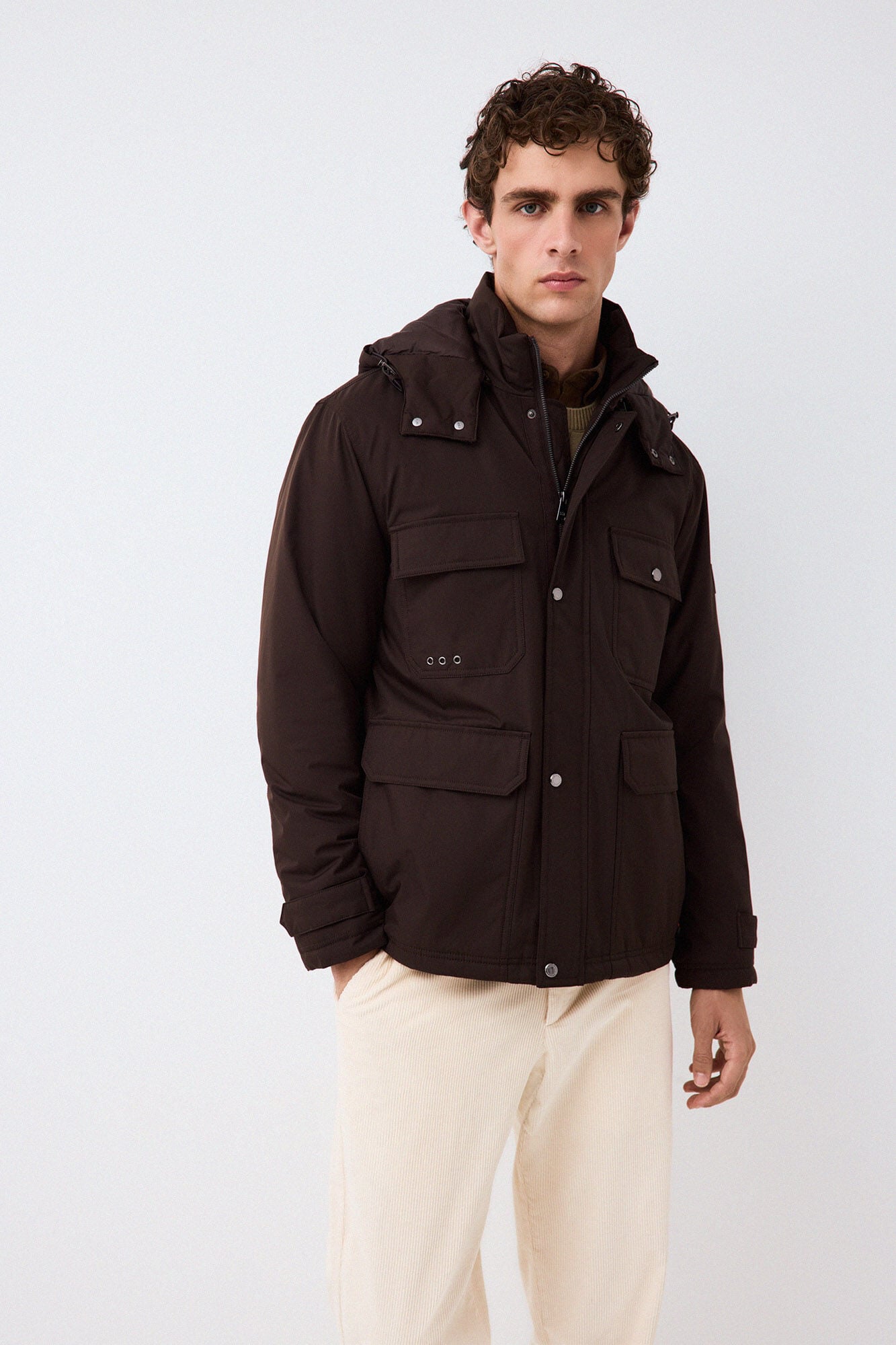 Pedro del Hierro Field jacket 4 bolsos