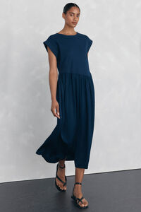 Pedro del Hierro Vestido fluido manga corta