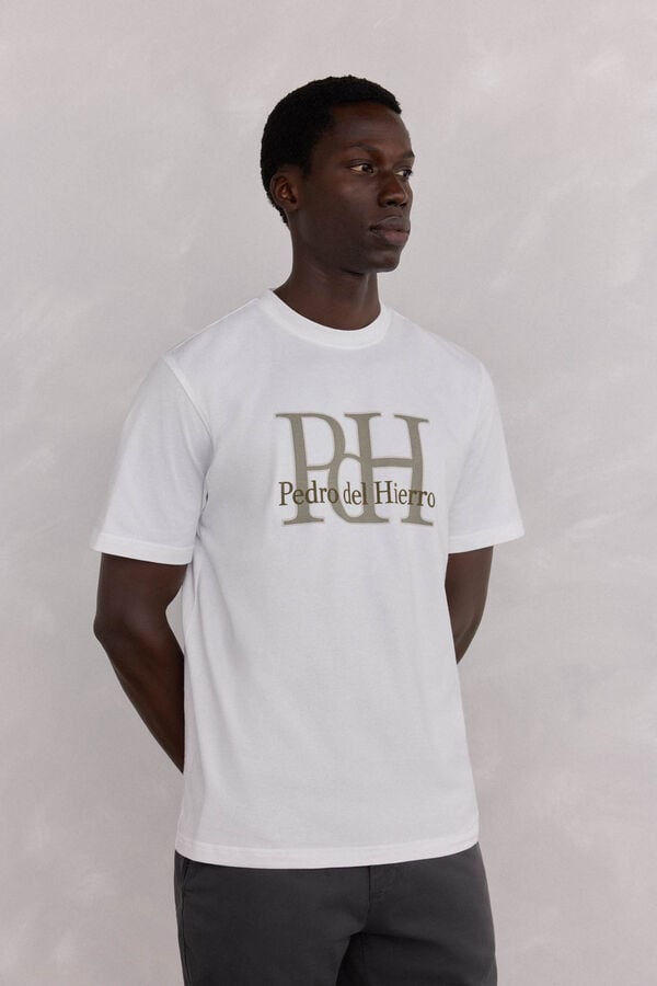 Pedro del Hierro T-shirt logo White