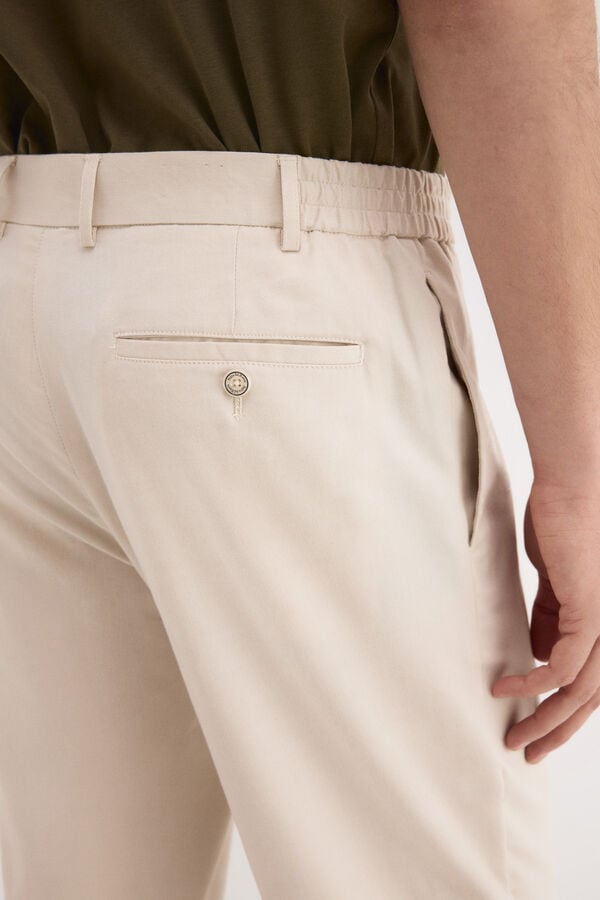 Pedro del Hierro Comfort chinos Beige