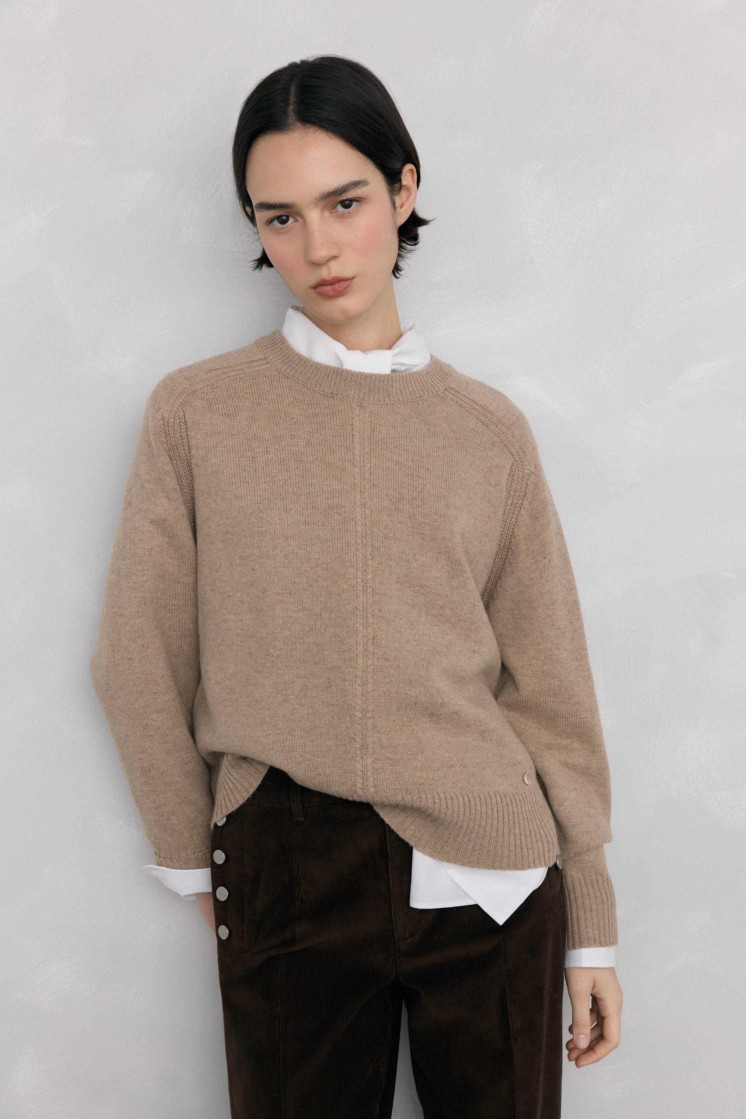 Pedro del Hierro Classic slim corduroy pants