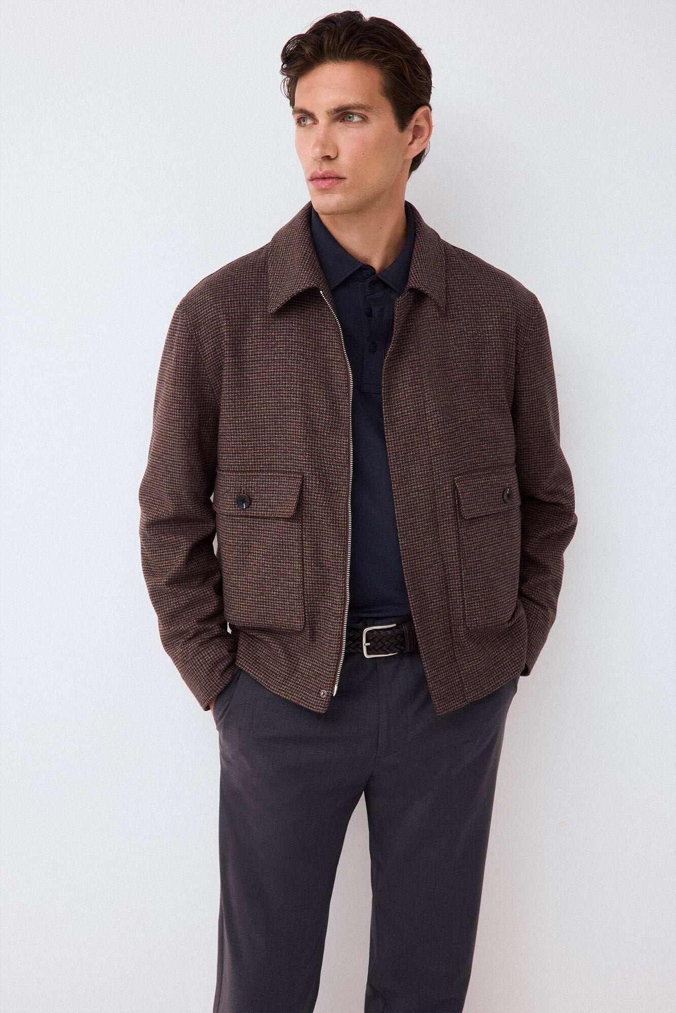 Pedro del Hierro Plaid jacket