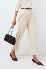 Pedro del Hierro Cal&ccedil;a casual crua Ecru
