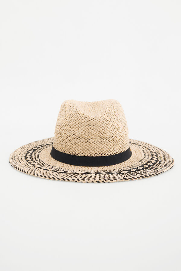 Pedro del Hierro Raffia hat Ecru