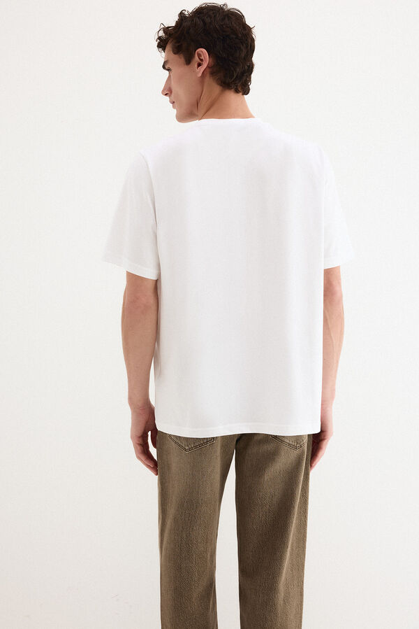 Pedro del Hierro Logo T-shirt White