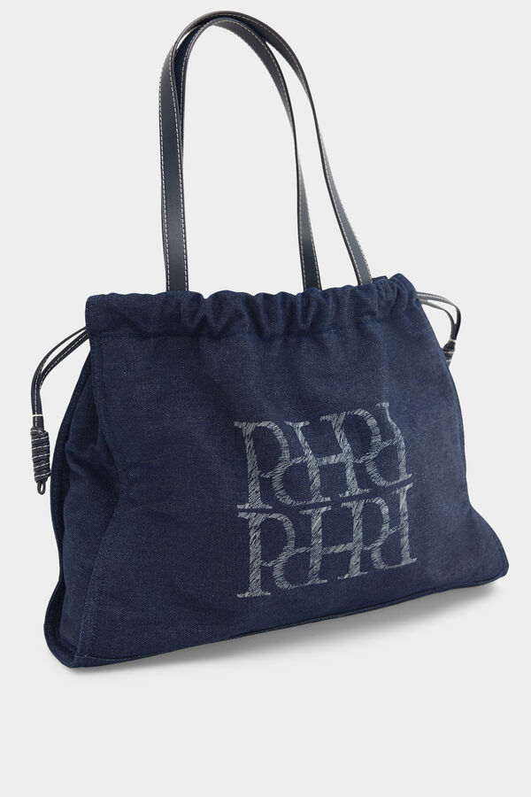 Pedro del Hierro Shopper denim Azul