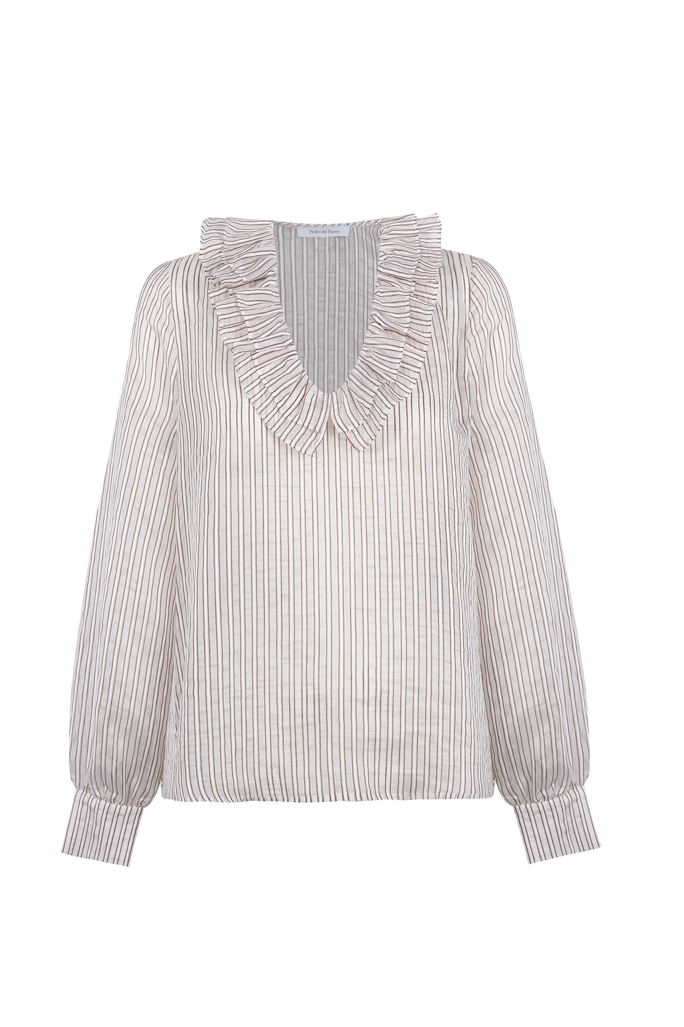 Pedro del Hierro Loose striped blouse