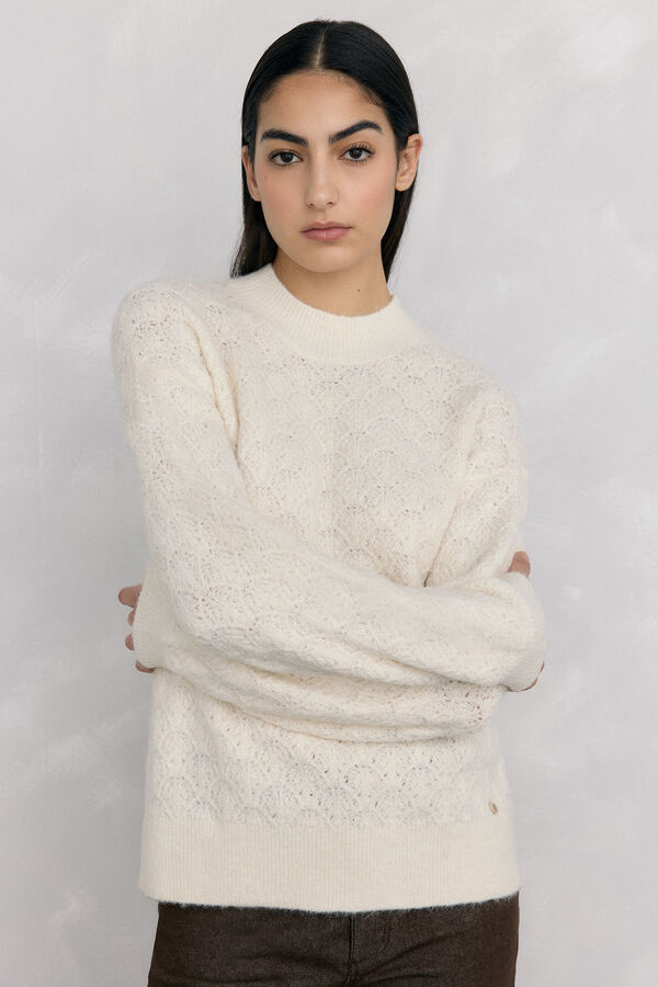 Pedro del Hierro Fantasy oversized sweater Ecru