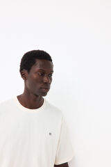 Pedro del Hierro Basic T-shirt Ecru