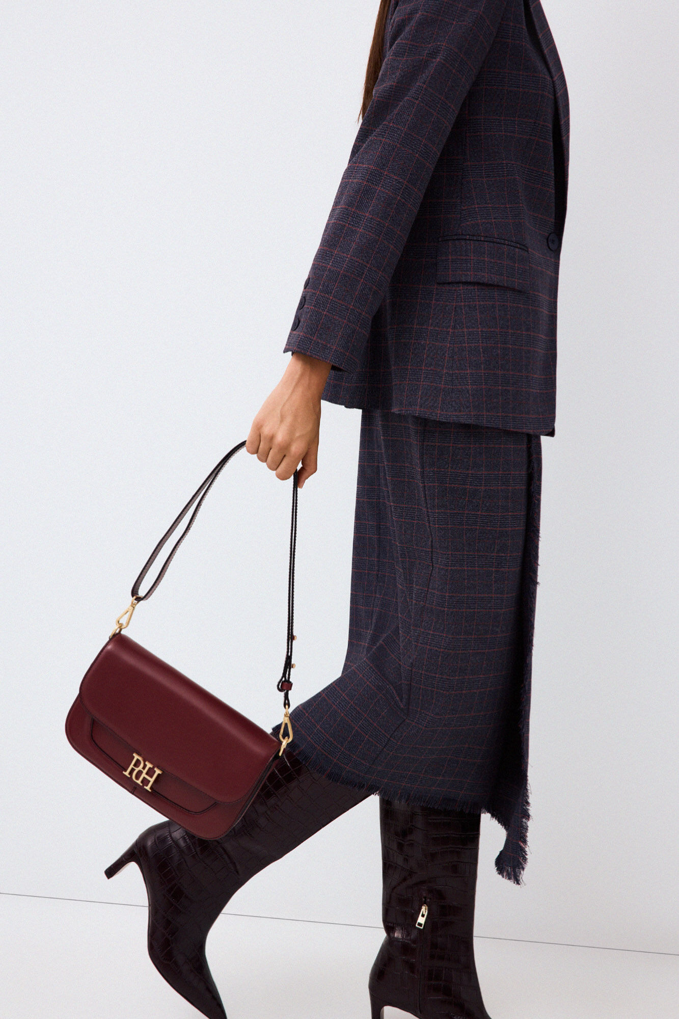 Pedro del Hierro Multiway leather crossbody bag