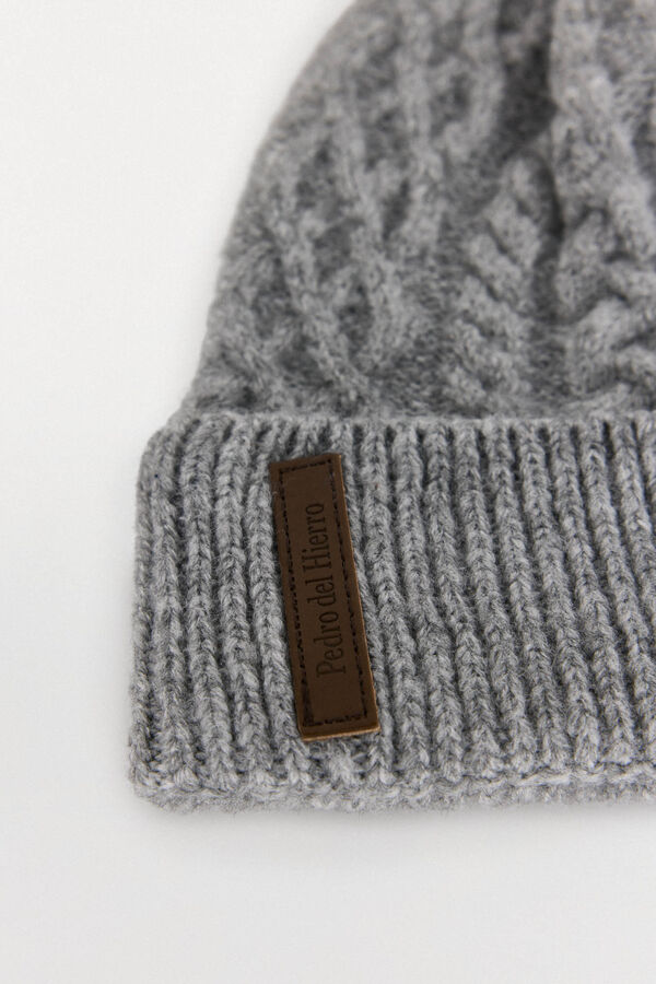 Pedro del Hierro Knit hat Beige