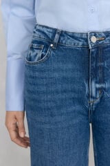 Pedro del Hierro Basic wide-leg jeans Blue