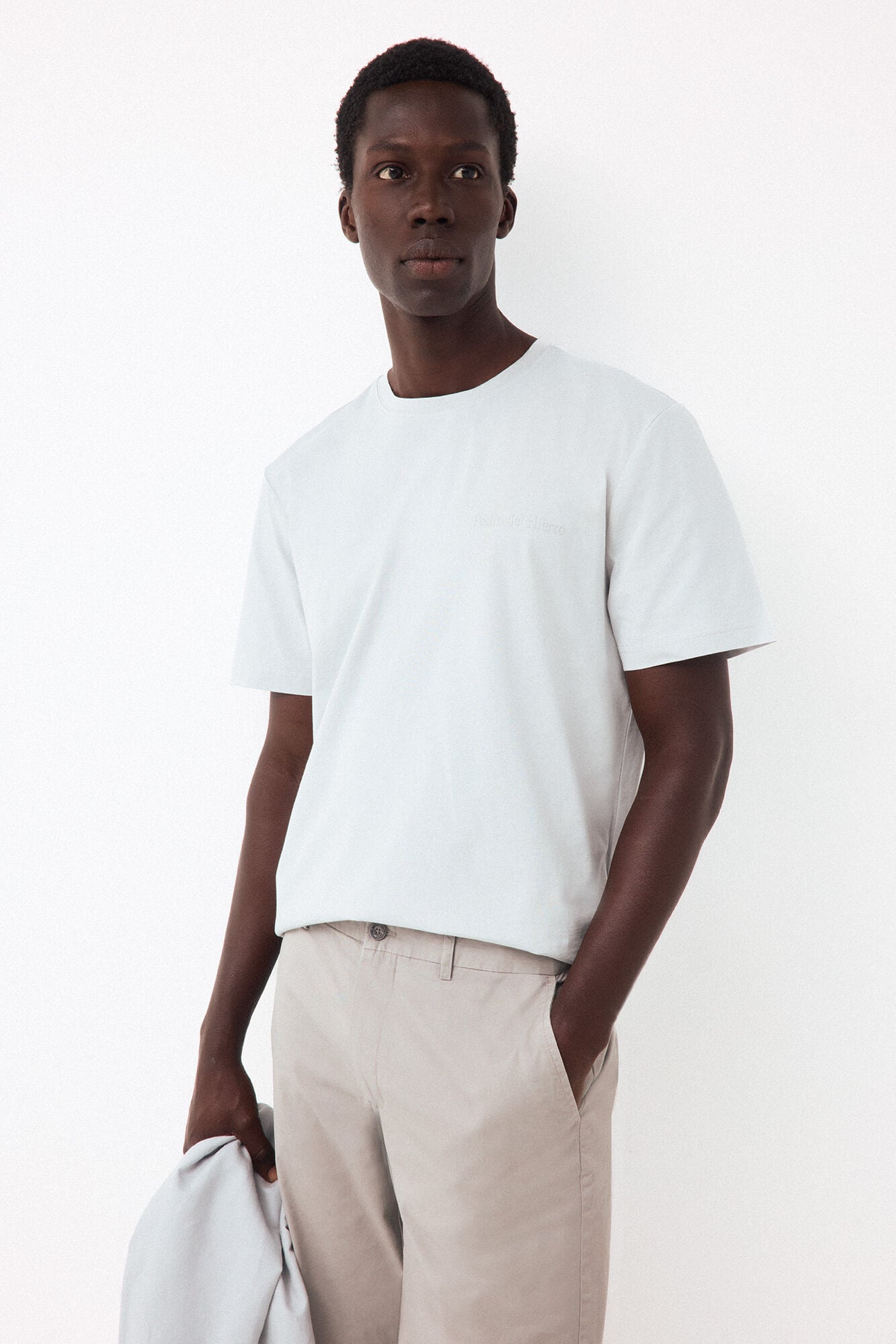 Pedro del Hierro Small logo T-shirt