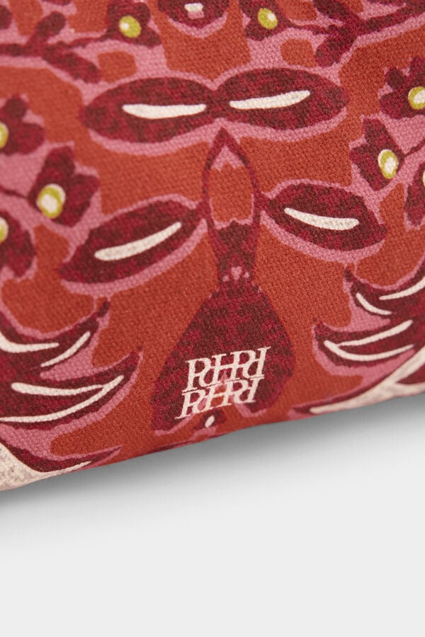 Pedro del Hierro Mala a tiracolo estampada Beige