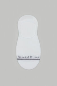 Pedro del Hierro Plain no-show socks White