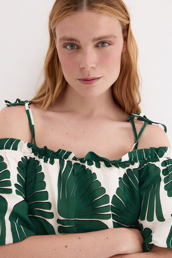 Pedro del Hierro Printed dress Green