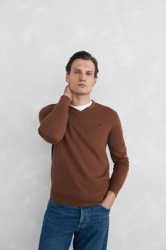 Jersey cuello pico
